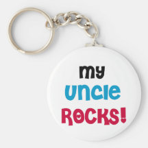 Mon oncle Rocks T-shirts et cadeaux Porte-clé