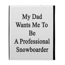 Mon papa veut que je soit un surfeur professionnel étuis iPad folio