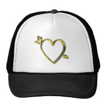 Mon T-shirts et cadeaux de coeur pour elle Casquettes De Camionneur