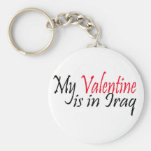 Mon Valentine est en Irak Porte-clé