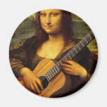 Mona Guitar Fridge Magnets
