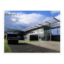 mona hobart gallery postcard