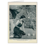Mona Kingsley 1922 vintage portrait card
