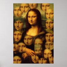 Mona Lisa #101 Posters