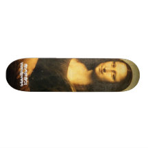 Mona Lisa, Abstract  Weapons Skate Decks