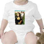 Mona Lisa and her Arabian Horse Tshirts