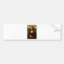Mona Lisa Autocollant Pour Voiture