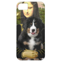 Mona Lisa - Bernese Mt Dog Puppy iPhone 5 Cover
