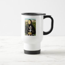 Mona Lisa - Bernese Mt Dog Puppy Mug