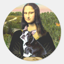 Mona Lisa - Boston T #4 Sticker