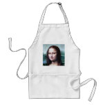 Mona Lisa by Leonardo Da Vinci Aprons