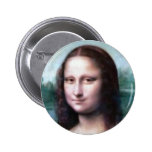 Mona Lisa by Leonardo Da Vinci Buttons