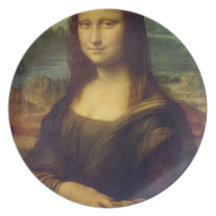 Mona Lisa by Leonardo da Vinci Plate