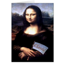 Mona Lisa Classic Birthday Gifts cards