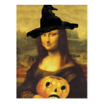 Mona Lisa During Renaissance In Costume Postcard