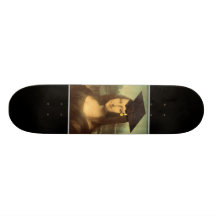 Mona Lisa Graduate (Art) Skate Board Decks