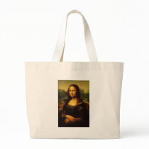 Mona Lisa - Leonardo Da Vinci Canvas Bag