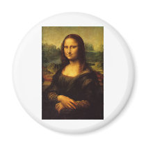 Mona Lisa - Leonardo Da Vinci Fridge Magnets
