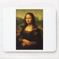 Mona Lisa - Leonardo Da Vinci Mouse Pad
