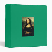 Mona Lisa - Leonardo DaVinci Vinyl Binders