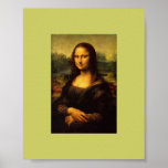 Mona Lisa. Leonardo DE Vinici Posters