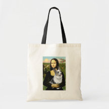 Mona Lisa - Merle Welsh Corgi Bags