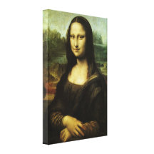 Mona Lisa par la Renaissance de cru de Leonardo da Toile Tendue