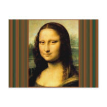Mona Lisa Postcard
