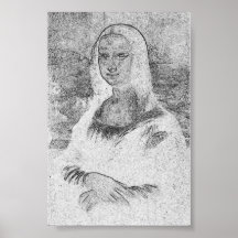 Mona Lisa Recration Print