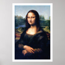 Mona Lisa Restored Poster by Leonardo da Vinci