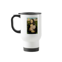 Mona Lisa - Seal Point Siamese cat Coffee Mug