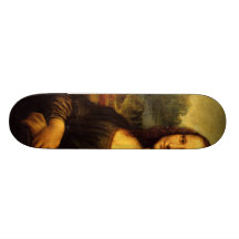 Mona Lisa Skate Deck