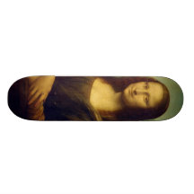 Mona Lisa Skate Deck