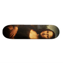Mona Lisa Skateboard