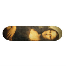 Mona Lisa Skateboard