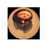 Mona Lisa transforment Carte Postale