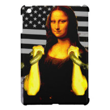Mona Lisa with KettleBells iPad Mini Cover