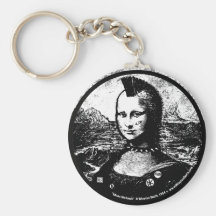 Mona Mohawk Keychain