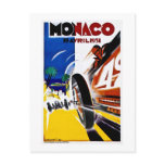 Monaco 1931 Grand Prix - Vintage Race Poster Postcard