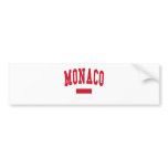 MONACO BUMPER STICKER