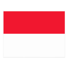 Monaco Flag Post Card