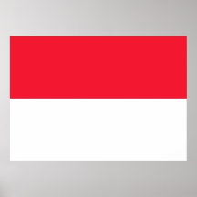 Monaco Flag Posters