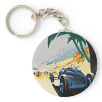 Monaco Grand Prix Automobile Vintage Art
