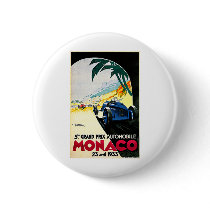 Monaco Grand Prix Car Race Travel Art