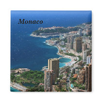 Monaco - magnets pour réfrigérateur