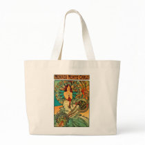 Monaco Monte Carlo Art Nouveau Canvas Bags