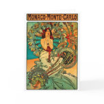 Monaco Monte Carlo Art Nouveau Card