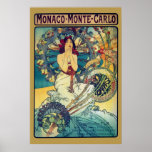 Monaco Monte-Carlo (Gold) Poster