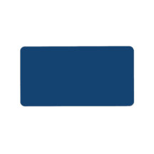 Monaco Noble Blue Solid Color Address Labels