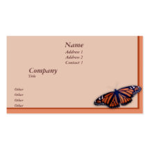 Monarch Business Card Templates